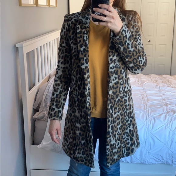 Leopard pattern coat - Picture 5 of 5